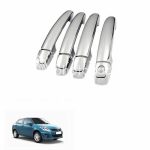 A2D Car Chrome Door Handle Cover Set Of 4 - Maruti Suzuki Swift Dzire Type 2 - Image 2