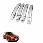A2D Car Chrome Door Handle Cover Set Of 4 - Maruti Suzuki Alto K-10 Type 1 - Image 2