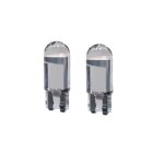 A2D T10 Headlights Parking Lights 4W 6000k Bright White Led SMD Fog Lights Waterproof Casing Set of 2 for Cars