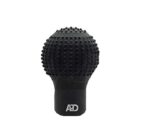 A2D Manual Transmission Gears Pattern Stretchable Rubber Car Gear Shift Knob/Lever Cover for Extra Grip and Protection Round Black