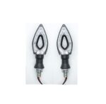 A2D Bike R-Leaf-SHP Sleek SMD Led Turn Indicators Set of 2 Red