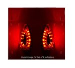 A2D Bike R-Leaf-SHP Sleek SMD Led Turn Indicators Set of 2 Red - Image 3