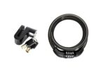A2D Helmet Protection Bike Helmet Lock with Bike Disc Brake Lock with Keys