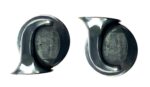 A2D Heavy Sound Super Horn Type R Horn Car Horn Black- Set of 2 - Image 3