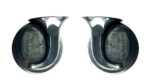 A2D Heavy Sound Super Horn Type R Horn Car Horn Black- Set of 2 - Image 5