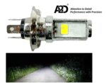 A2D 12V Lens Top Cobe H4 HS1 Bike Led Headlight Bulb Replacement White - Image 3