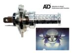 A2D 12V Lens Top Cobe H4 HS1 Bike Led Headlight Bulb Replacement White - Image 4