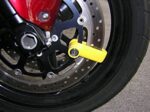 A2D Bike Protection Disc Brake Lock With Keys-Bajaj Blade 125 - Image 3