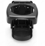 A2D Car Drink Holder Foldable Black - Image 4