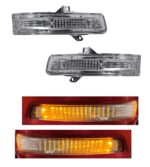 A2D? Turn Signal Car Side Rear View Mirror Indicator Light Assembly LEFT n RIGHT Set of 2 for Maruti Suzuki Ertiga - Image 2