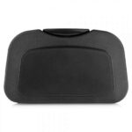 A2D Car Back Seat Organizer Folding Car Back Seat Table Drink Food Cup Tablet - Black - Image 3