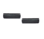 A2D DH2 Bike Acupressure Acupuncture Rubber Scooter Handle Grips Covers Set of 2 Black