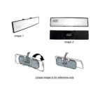 A2D Snap Fitment Wide Angle Blind Spot Car Interior Large Rear View Mirror Glass - Image 2