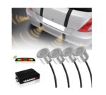 A2D Car Reverse Parking Sensor with LED Display- Silver - Image 4