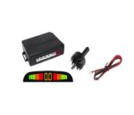 A2D LED Car Parking Sensor BLACK + Night Vision Reverse Parking Camera + Parking Camera Screen for Chevrolet Beat - Image 2