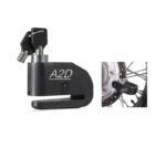 A2D Anti-Theft Complete Security Alarm Bike Disc Brake Lock with Keys - Image 4
