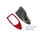 A2D Shark Fin Shape Decorative Roof Car Antenna Black - Image 3