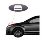 A2D Car Decorative Air Flow Intake Scoop Bonnet Vent Sticker Cover Hood -Black - Image 3