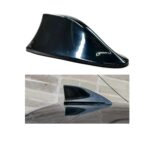 A2D Shark Fin Shape Decorative Roof Car Antenna Black - Image 2
