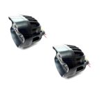 A2D Proj-T Twin Led 6000K High Power Combo of Car Projector Fog Lamps Lights White Set of 2 - Image 2