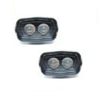 A2D Proj-T Twin Led 6000K High Power Combo of Car Projector Fog Lamps Lights White Set of 2 - Image 4