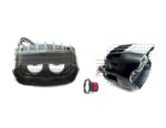 A2D Proj-T Twin Led 6000K High Power Combo of Car Projector Fog Lamps Lights + Switch White Set of 2 - Image 5