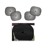 A2D Stick to Car Side Windows Sunshades (Black) Set of 4 - Image 2