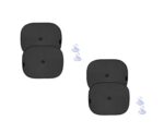 A2D Stick to Car Side Windows Sunshades (Black) Set of 4 - Image 4