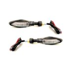 A2D Bike Tri-Led Sleek Amber Super Bright Led Indicators Set of 2 Orange - Image 2
