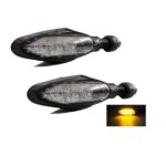 A2D Bike Tri-Led Sleek Amber Super Bright Led Indicators Set of 2 Orange - Image 3