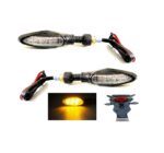 A2D Bike Tri-Led Sleek Amber Super Bright Led Indicators Set of 2 Orange - Image 4