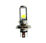 A2D 12V Lens Top Cobe H4 HS1 Bike Led Headlight Bulb Replacement White