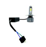 A2D W-Y LED H4 HS1 Bike High Low Beam Headlight Bulb - White Yellow