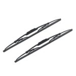 A2D Combo of Front Windshield Wipers Smooth Cleaning Fog Rain Wipers Blades for Hindustan Motors Contessa