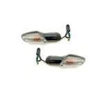 A2D Orginal Style OEM Bike Turn Inidicators Clear Glass Amber Light Set Of 2 for Honda CBR-150