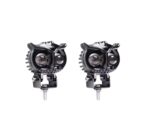 A2D 2 Led Owl Shaped Projector Flasher Fog Light White & Yellow for Bikes