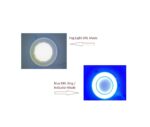 A2D 2.5" 18W 6000K Full Cobe Spotlight Led DRL Car Fog Lamp Light Set of 2 White Blue - Image 4
