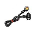 A2D Bullet Shape Turn Signal Led Indicator Fog Light Set of 2 - Amber Yellow