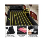 A2D Car Inflatable Bed with Two Air Pillows - Black - Image 4