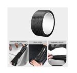 A2D Carbon Fibre Car Door Sill Protector Tape High Gloss - Black - Image 3