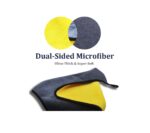 A2D Multipurpose Microfiber Car and Bike Cleaning Cloth - Assorted Color - Image 4