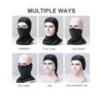 A2D Unisex Balaclava Bike Rider Full Face Mask - Pack of 1 - Image 5