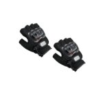 A2D Probiker Half Finger Racing Biking Driving Motorcycle Gloves - Black