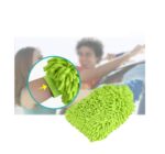 A2D Double Sided Microfiber Gloves Car Wash Mitt for Cleaning Multicolor - Set of 2 - Image 3