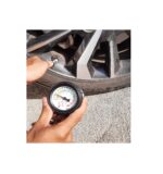A2D Analog Tyre Pressure Gauge Air Checking Meter With Rubber Hose - Image 5