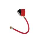 A2D Analog Tyre Pressure Gauge Air Checking Meter With Rubber Hose - Image 3