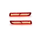 A2D Rear Bumper LED Reflector, Matrix, Running Indicator & Reverse Light Set of 2