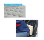 A2D Car Seat Massager Backrest Cushion Vibrating Lumber Support Pillow Cushion - Beige - Image 4