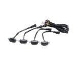 A2D Raptor Style Car Front Grill Drl Led Lights Emergency Off-Roading Shell Lights Set of 4