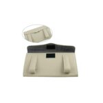 A2D Car Tissue Paper Holder Sun visor & Backseat Napkin Case Tissue Box - Beige
